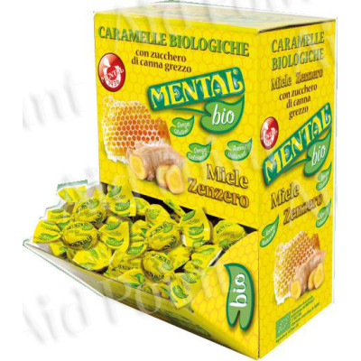 MENTAL BIO MIELE E ZENZERO DA 750 GR